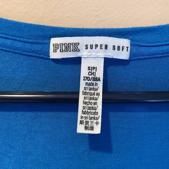 PINK super soft women’s V neck Tee shirt - Picture 2 of 5